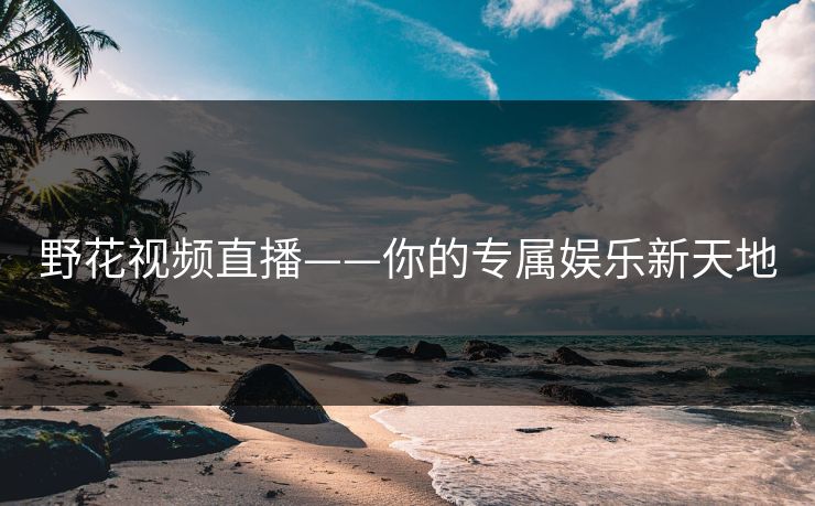 野花视频直播——你的专属娱乐新天地